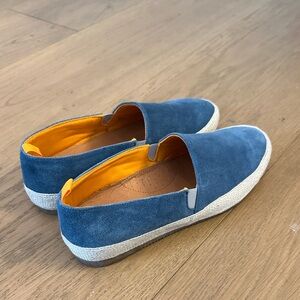Stylish Blue Suede Men's Loafers